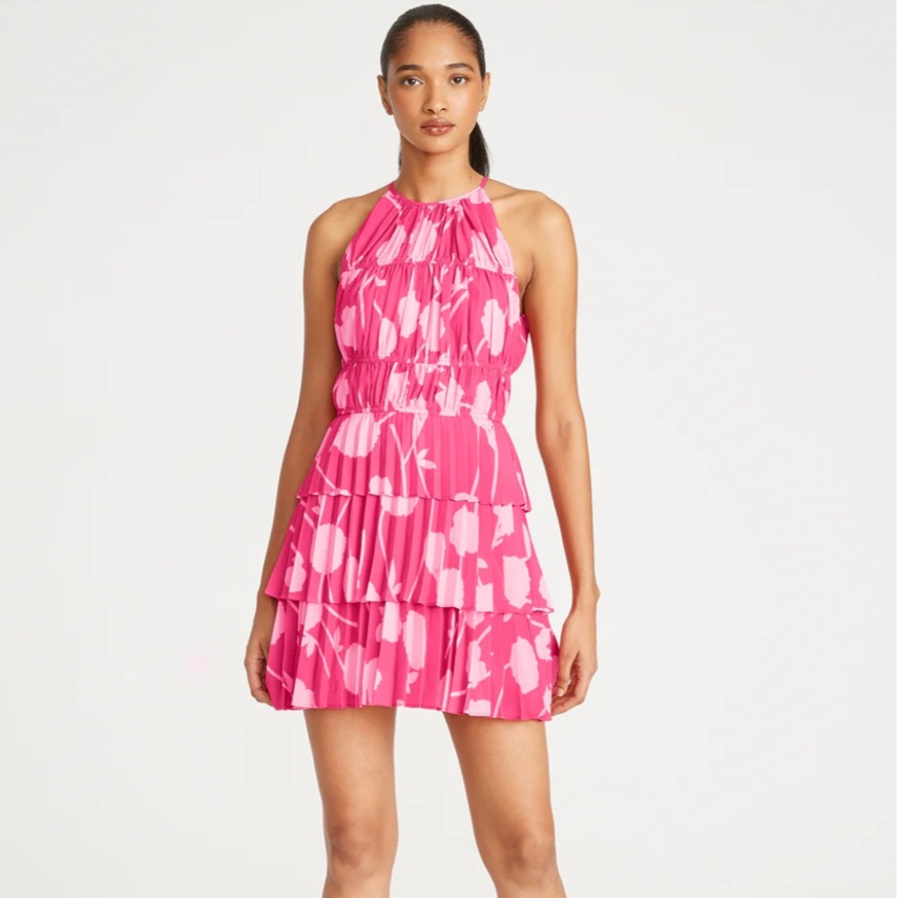 AMUR Ayesha Mini Halter Dress